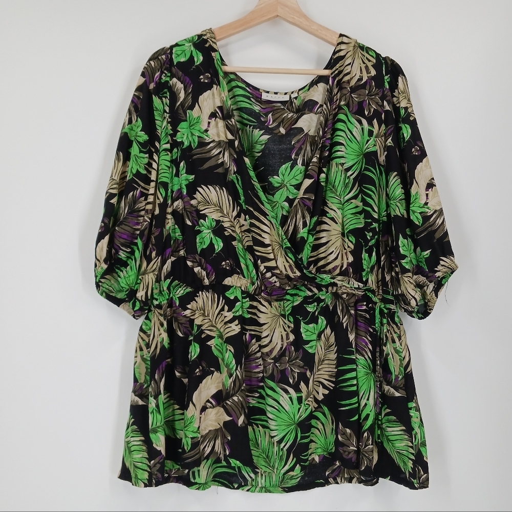 Kaffe Curve Clia Wrap Blouse